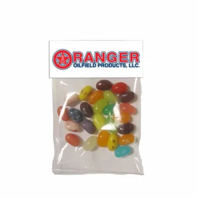 Small Header Bags - Gourmet Jelly Beans - Custom Patch
