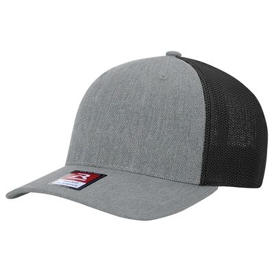 HEATHER GRAY / NAVY HEATHER GRAY / NAVY - Custom Patch
