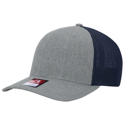 HEATHER GRAY / WHITE HEATHER GRAY / WHITE - Custom Patch