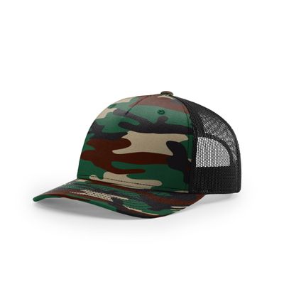 GREEN CAMO/BLACK GREEN CAMO/BLACK - Custom Patch
