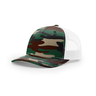 GREEN CAMO/WHITE GREEN CAMO/WHITE - Custom Patch