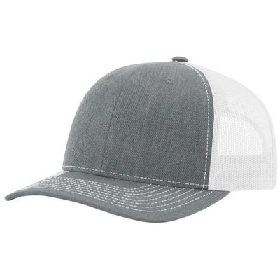HEATHER GRAY / WHITE HEATHER GRAY / WHITE - Custom Patch