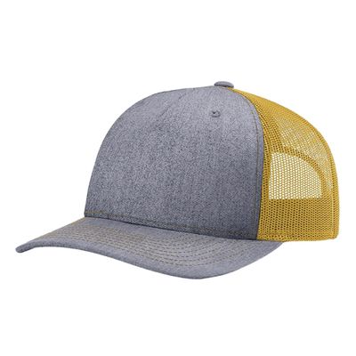 HEATHER GRAY/ BLACK HEATHER GRAY/ BLACK - Custom Patch
