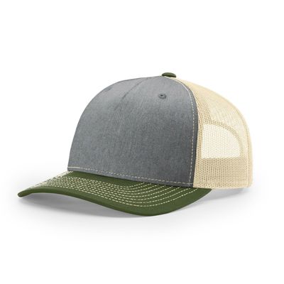 HEATHER GRAY/AMBER GOLD HEATHER GRAY/AMBER GOLD - Custom Patch