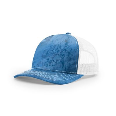 REALTREE FISHING LIGHT BLUE/WHITE REALTREE FISHING LIGHT BLUE/WHITE - Custom Patch