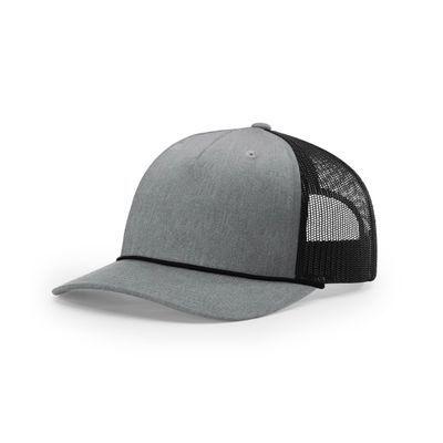 HEATHER GRAY/BLACK/BLACK HEATHER GRAY/BLACK/BLACK - Custom Patch