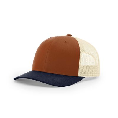 DARK ORANGE/BIRCH/PATRIOT BLUE DARK ORANGE/BIRCH/PATRIOT BLUE - Custom Patch