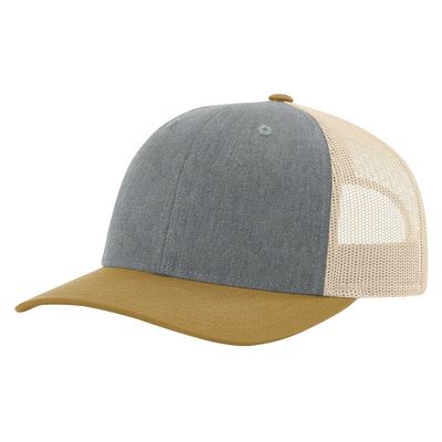 HEATHER GRAY/BIRCH/AMBER GOLD HEATHER GRAY/BIRCH/AMBER GOLD - Custom Patch