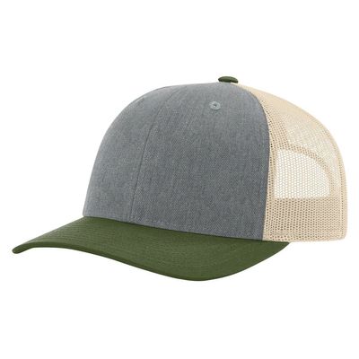 HEATHER GRAY/BIRCH/ARMY OLIVE HEATHER GRAY/BIRCH/ARMY OLIVE - Custom Patch