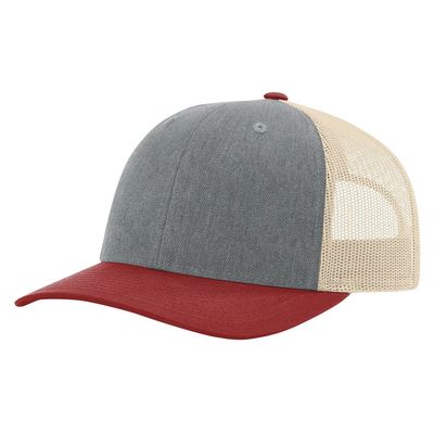 HEATHER GRAY/BIRCH/CARDINAL HEATHER GRAY/BIRCH/CARDINAL - Custom Patch