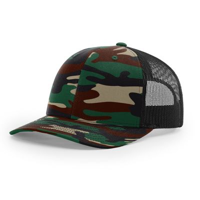GREEN CAMO/BLACK GREEN CAMO/BLACK - Custom Patch