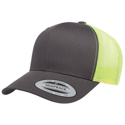 CHARCOAL/NEON GREEN CHARCOAL/NEON GREEN - Custom Patch