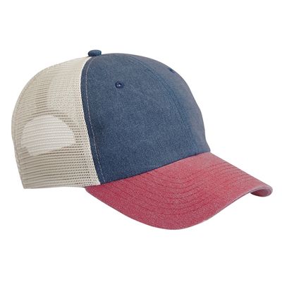 NAVY/CARDINAL/STONE NAVY/CARDINAL/STONE - Custom Patch