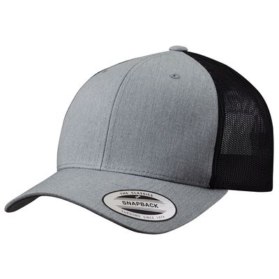 HEATHER GRAY / WHITE HEATHER GRAY / WHITE - Custom Patch