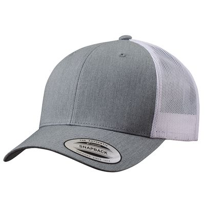 HEATHER GRAY/ BLACK HEATHER GRAY/ BLACK - Custom Patch