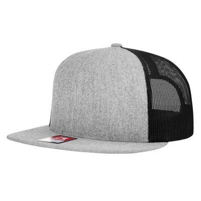 HEATHER GRAY/ BLACK HEATHER GRAY/ BLACK - Custom Patch