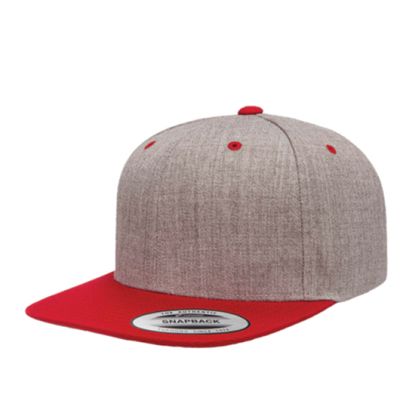 HEATHER GRAY/ BLACK HEATHER GRAY/ BLACK - Custom Patch