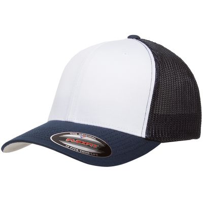 WHITE/NAVY WHITE/NAVY - Custom Patch