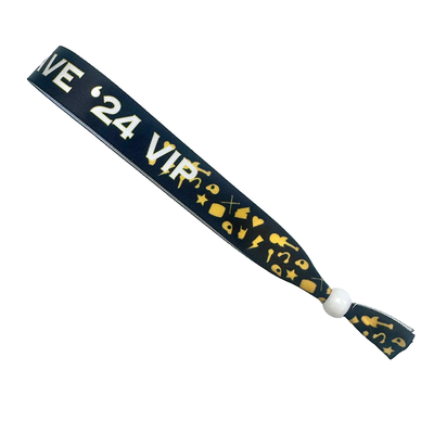 Full Color Satin Cloth Wristbands