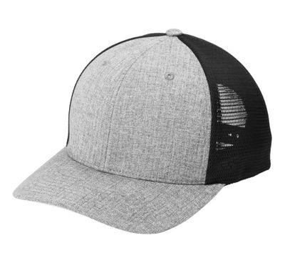 Heather Silver/ Black Heather Silver/ Black - Custom Patch