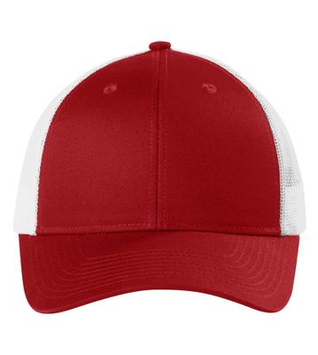 Flame Red/ White Flame Red/ White - Custom Patch