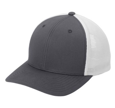 Graphite/ White Graphite/ White - Custom Patch