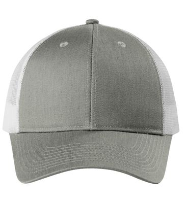 Heather Grey/ White Heather Grey/ White - Custom Patch