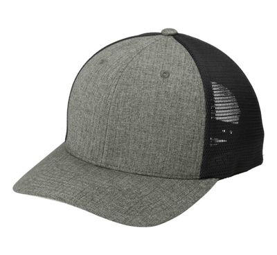 Heather Graphite/ Black Heather Graphite/ Black - Custom Patch