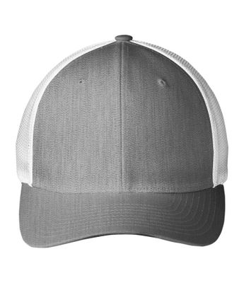 Heather Grey/ White Heather Grey/ White - Custom Patch