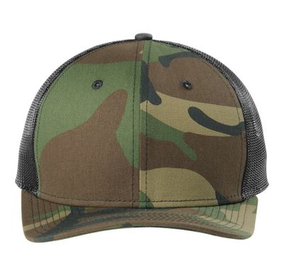Camo/ Black Camo/ Black - Custom Patch