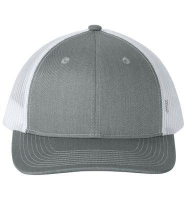 Heather Grey/ White Heather Grey/ White - Custom Patch