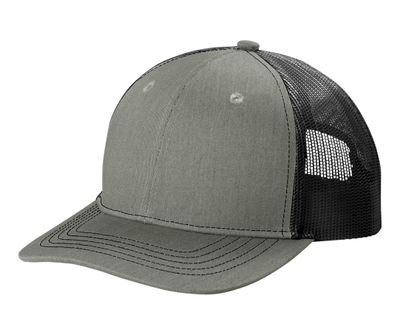 Heather Grey/ Black Heather Grey/ Black - Custom Patch