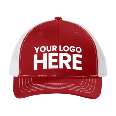 Port Authority Youth Snapback Trucker Cap - Custom Patch