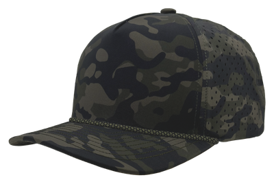 Olive Camo-Olive Chainlink Rope Olive Camo-Olive Chainlink Rope - Custom Patch