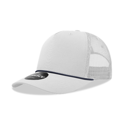 WHITE/NAVY WHITE/NAVY - Custom Patch
