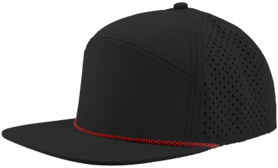 Black-Red Chainlink Rope Black-Red Chainlink Rope - Custom Patch