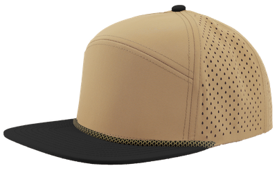 Khaki/Black Bill-Khaki Chainlink Rope Khaki/Black Bill-Khaki Chainlink Rope - Custom Patch