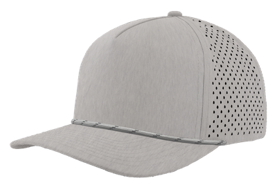 Heather Grey-Grey Twisted Rope Heather Grey-Grey Twisted Rope - Custom Patch