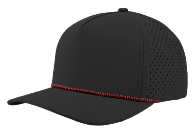 Black-Red Chainlink Rope Black-Red Chainlink Rope - Custom Patch