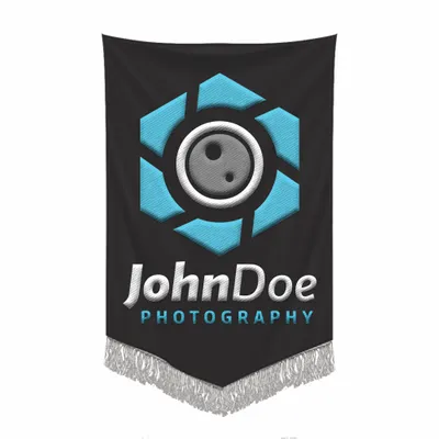 Embroidered Pennant - Custom Patch