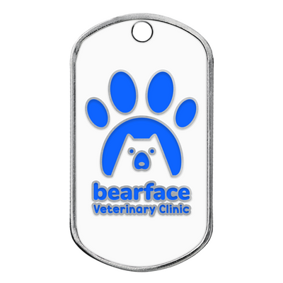 Hard Enamel Metal Dog Tags