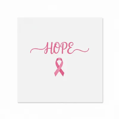 Breast Cancer Awareness Napkins - Custom Patch