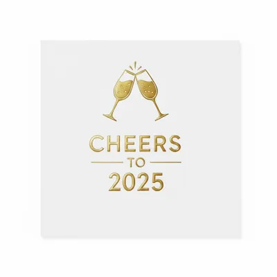 New Years Napkins - Custom Patch