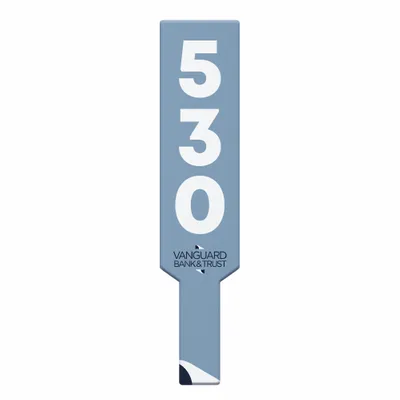 Paddle Shape Auction Paddles - Custom Patch