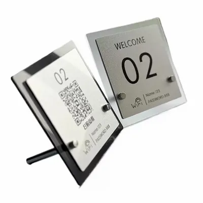 Metal + Acrylic Table Numbers