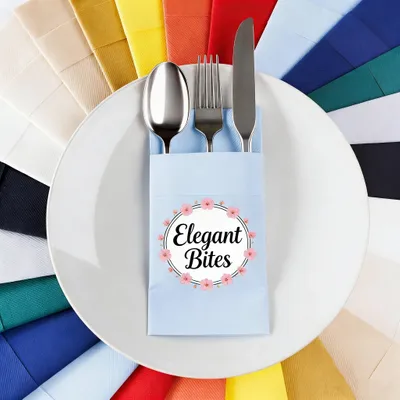 Custom Pocket Napkin - Custom Patch