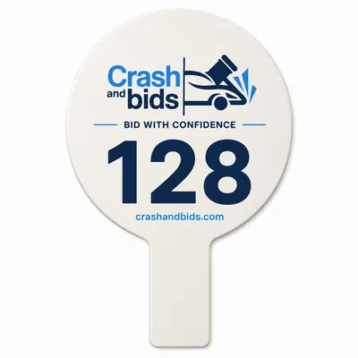 Foam Auction Paddles - Custom Patch