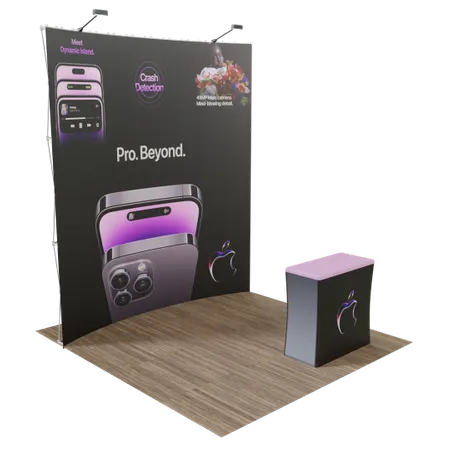8’ x 8’ Trade Show Displays - Custom Patch
