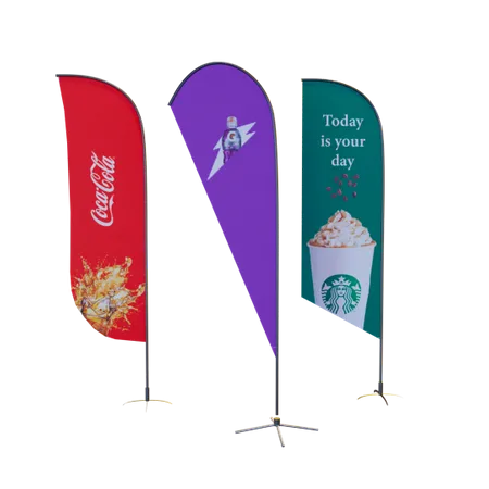 Tradeshow Flags - Custom Patch