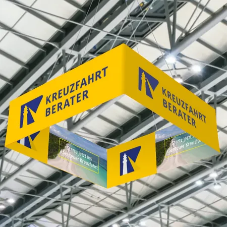 Messe-Hängeschild - Custom Patch